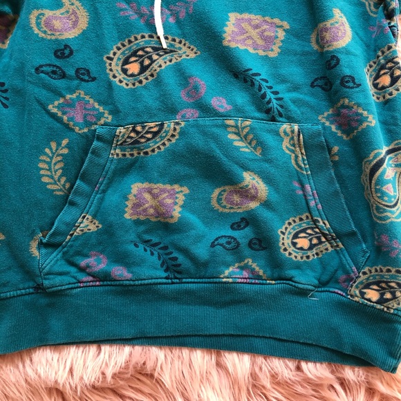 Character Hero Blue Green Hoodie - Picture 5 of 8